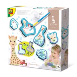 SES Creative Sophie la girafe - Colouring in the bath with water - Special safe brush, This line enables the very youngest children, Age 12M+