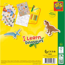 SES Creative I learn dinosaurs - Educational, Learning about 12 dinosaurs in a playful manor, Age 3+