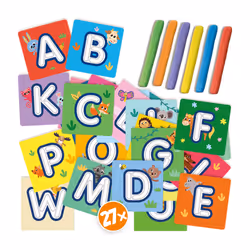 SES Creative I learn the alphabet with clay