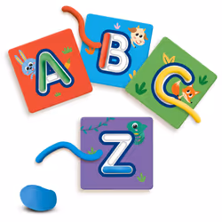 SES Creative I learn the alphabet with clay