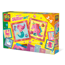 SES Creative Mess free glitter art