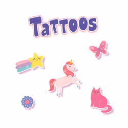 SES Creative Tattoos for children - Fairytales