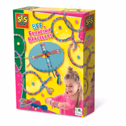 SES Creative BFF friendship bracelets, Children's jewellery bracelet making kit, 5 yr(s), Cardboard, Multicolour