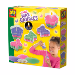 SES Creative Sand wax candles, Children's craft kit, 6 yr(s), Multicolour