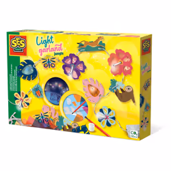 SES Creative Light garland jungle, Children's craft kit, 6 yr(s), Batteries required