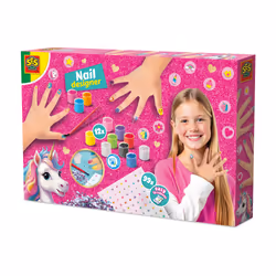 SES Creative Unicorn - Nail designer, Children's nail polish set, 6 yr(s), Multicolour