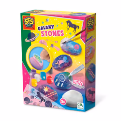 SES Creative Painting galaxy stones, Children's craft kit, 5 yr(s), Multicolour