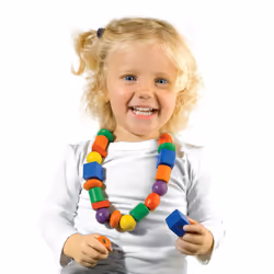 SES Creative I learn to thread beads