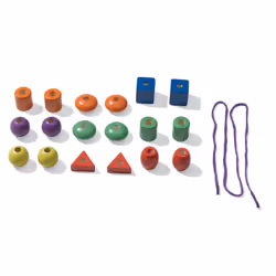 SES Creative I learn to thread beads
