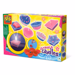 SES Creative Making scented candles, Square, Oval, Cup, Heart, Star, Multicolour, Girl, 6 yr(s), 12 yr(s), CE