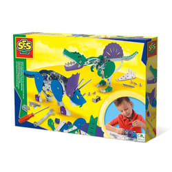 SES Creative Metal dinosaur construction set - Triceratops and Spinosaurus