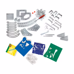 SES Creative Metal dinosaur construction set - Triceratops and Spinosaurus