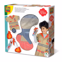 SES Creative Petits Pretenders Dress up costume firefighter, Firefighter, 3 yr(s)