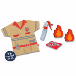 SES Creative Petits Pretenders Dress up costume firefighter