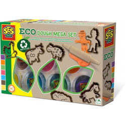SES Creative Eco dough mega set (7x90gr with tools)