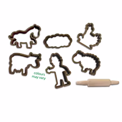 SES Creative Eco dough mega set (7x90gr with tools)