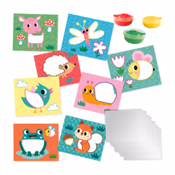 SES Creative Eco fingerpaint cards