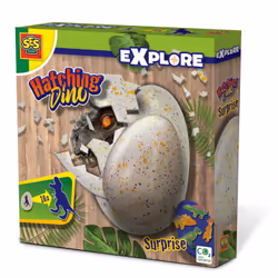 SES Creative Hatching dino, Egg, Biology, 4 yr(s), Multicolour