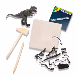 SES Creative Explore Dino and skeleton excavation 2 in 1 - T-rex