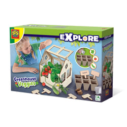 SES Creative Greenhouse veggies - 3 different seed to grow your own vegetables, Age 5+