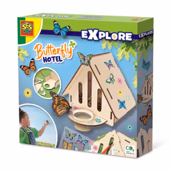 SES Creative Explore Butterfly hotel, Engineering kit, Development, 5 yr(s), Multicolour
