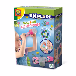 SES Creative Explore Find and fill kaleidoscope, Telescope, Botany, 3 yr(s), Multicolour
