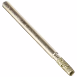 662 Diamond-impregnated Glass Drilling Bit, Rotary Tool Accessory with 3.2 mm Diameter for Drilling and Cutting Glass