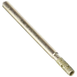 662 Diamond-impregnated Glass Drilling Bit, Rotary Tool Accessory with 3.2 mm Diameter for Drilling and Cutting Glass