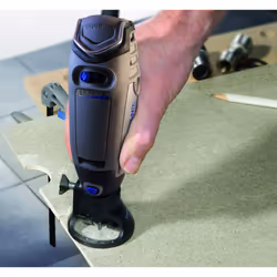 566 Tile Cutting Kit, Accessory Set with Cutting Guide and Spiral Cutting Bit for Precision Cuts in Wall Tiles