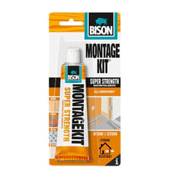 Bison Montage Kit Super Universal Construction Adhesive Glue 125g