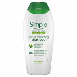 Simple Kind to Hair Gentle Care Shampoo with Vitamin B5 400ml