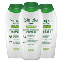 Simple Kind to HairGentle Care Shampoo&Conditioner - Buy 3 Shampoo