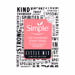 Simple Rich Moisture Sheet Mask 21g