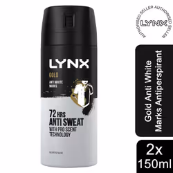 Lynx Gold Anti Marks Anti Perspirant 72H Protection 150ml