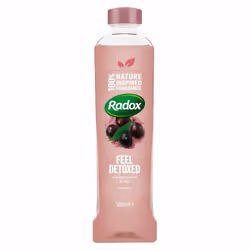 Radox 100% Nature Inspired Fragrance Bath Soak, Feel Detoxed, 6 Pack,