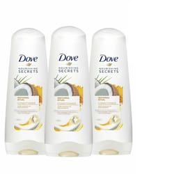 3 Pack Dove Nourishing Secrets Conditioner, Restoring Ritual, 350ml