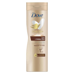 Dove Summer Visible Glow Gradual Self Tan Lotion 400ml - Medium / Dark