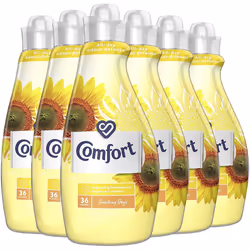 Comfort Sunshiny Days All-day Odour Defence for Your Clothes Fabric Conditioner for Long Lasting Freshness and Fragrance + So ...