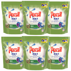 Persil 3in1 Capsules, Bio, 50 Washes - 6 Pack (Total 300 Washes)