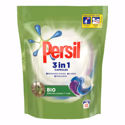 Persil 3in1 Capsules, Bio, 50 Washes - 6 Pack (Total 300 Washes)