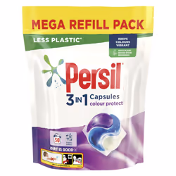 Persil 3in1 Capsules, Colour, 50 Washes - 6 Pack (Total 300 Washes)