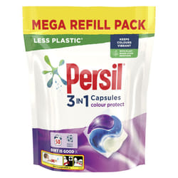 Persil 3in1 Capsules, Colour, 50 Washes - 6 Pack (Total 300 Washes)