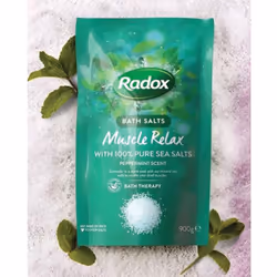 Muscle Relax Peppermint Bath Salts, 900g