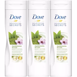 3 X Dove Body Lotion 250ml - Awakening Ritual (Matcha Green Tea & Sakura Blossom)
