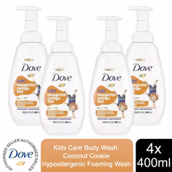 Dove Kids Care Body Wash Coconut Cookie Wash 400ml - Buy 4