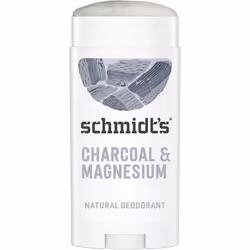 Schmidt's Stick Vegan Deodorant Charcoal & Magnesium, 75 g/ 58ml