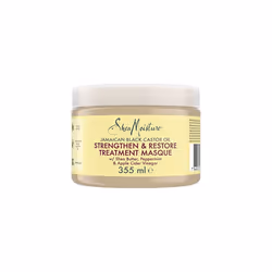 SheaMoisture Jamaican Black Castor Oil silicone and sulphate free hair mask Strengthen & Restore Hair Treatment Mask for natu ...