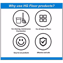 6 x HG Carpet & Upholstery Cleaner and Removes Dirt Stain - 1 Litres