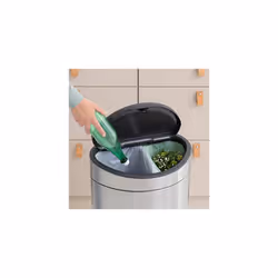 Brabantia – 100680 -Touch Bin New Recycle 10 + 23 litres, Acier Mat