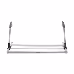 Brabantia Radiator Airer and Hanging Drying Rack - Metallic Grey - Additional view 2